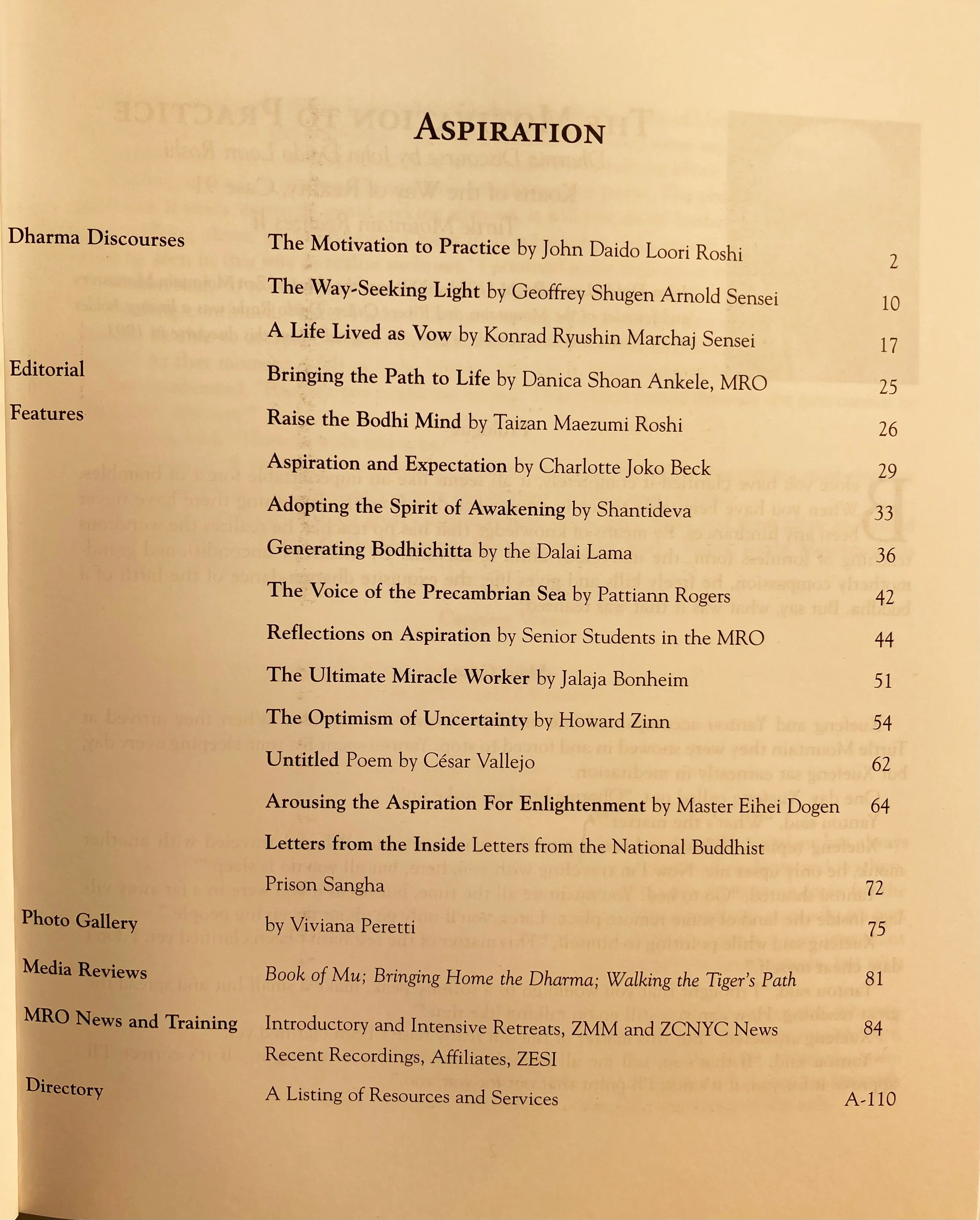 Aspiration - Mountain Record, Vol. 30.2, Winter 2011 - Image 2