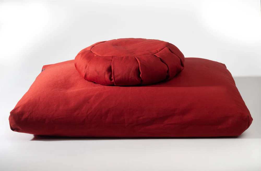 Bodhi Seat Small Buckwheat Zafu & Zabuton Set - Image 3