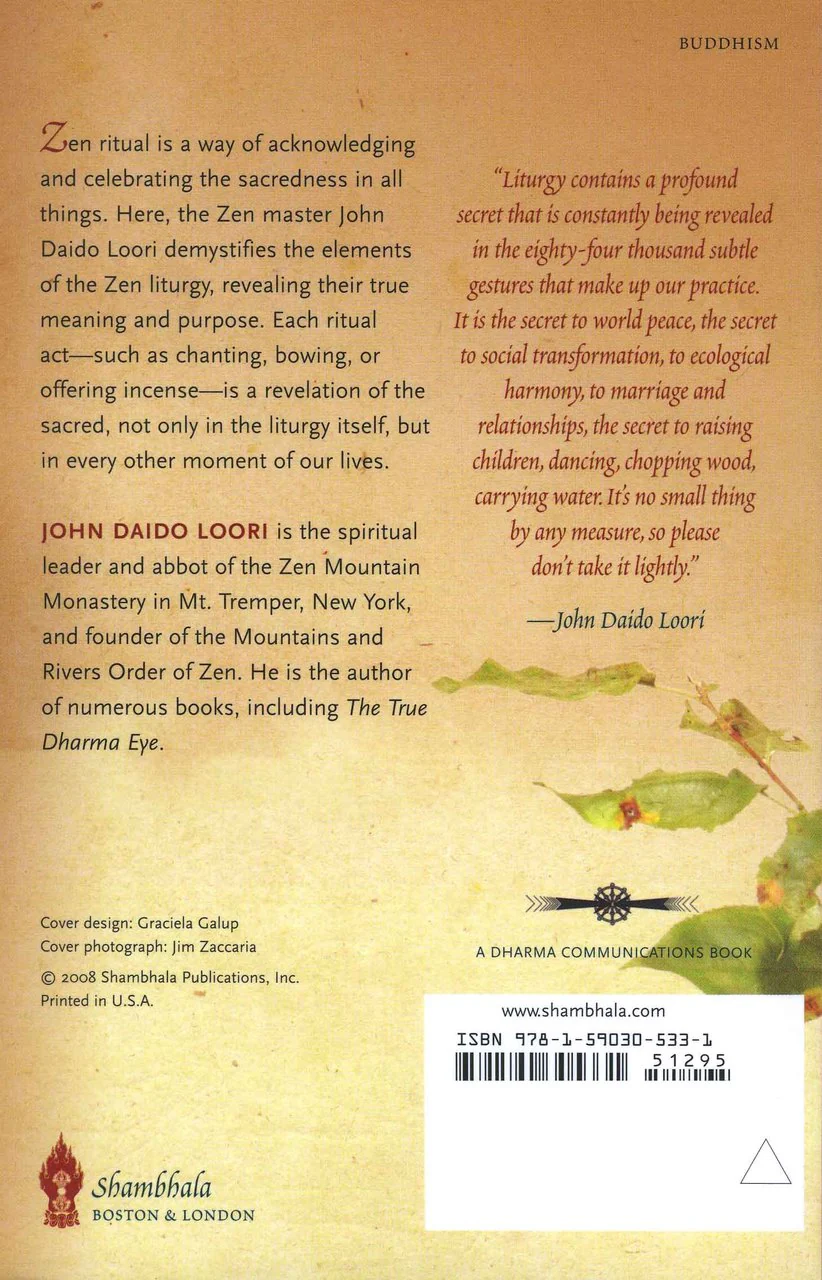Bringing the Sacred to Life: The Daily Practice of Zen Ritual - Image 2