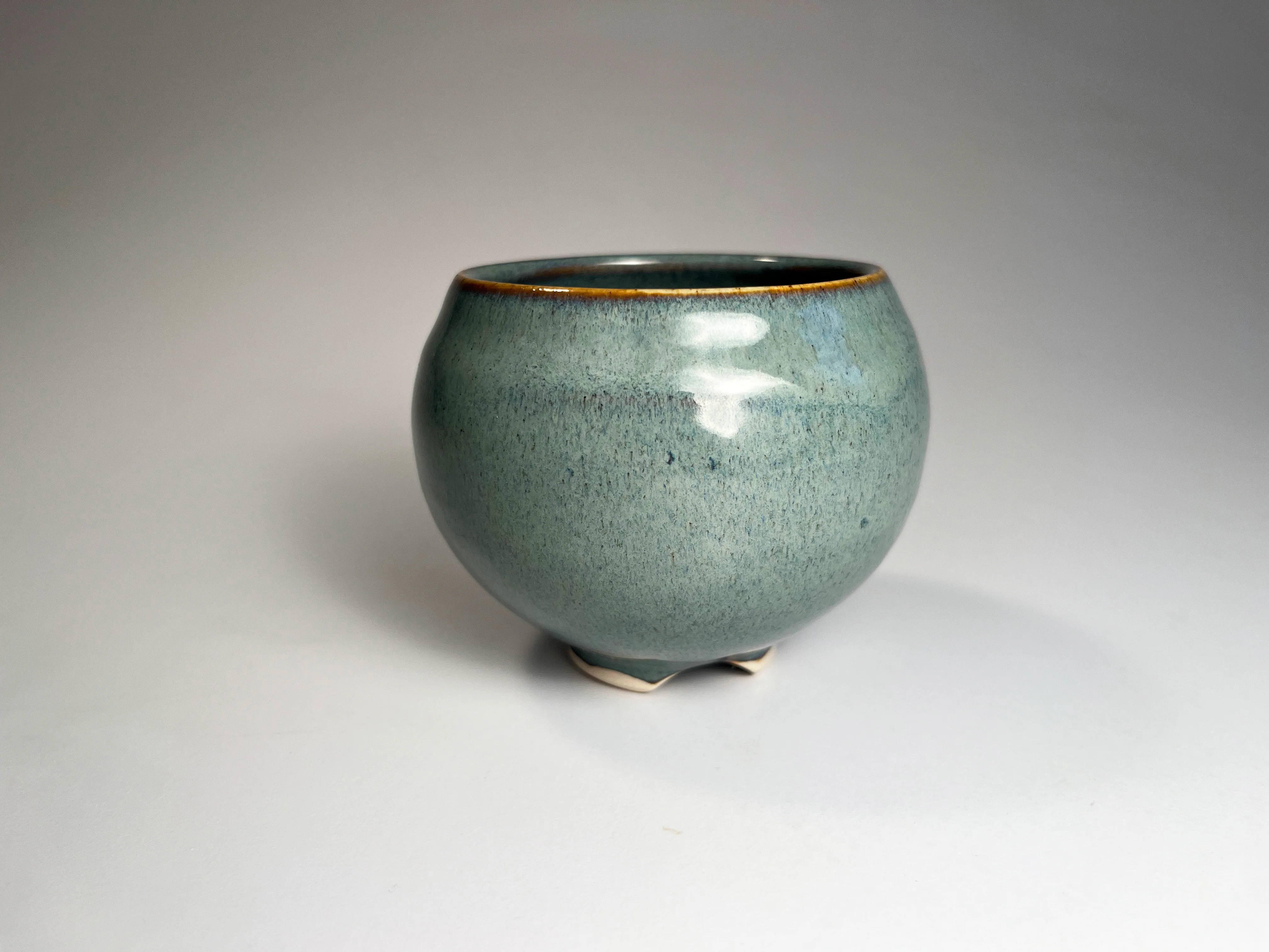Hazel Japanese Ceramic Incense Bowl - Image 2