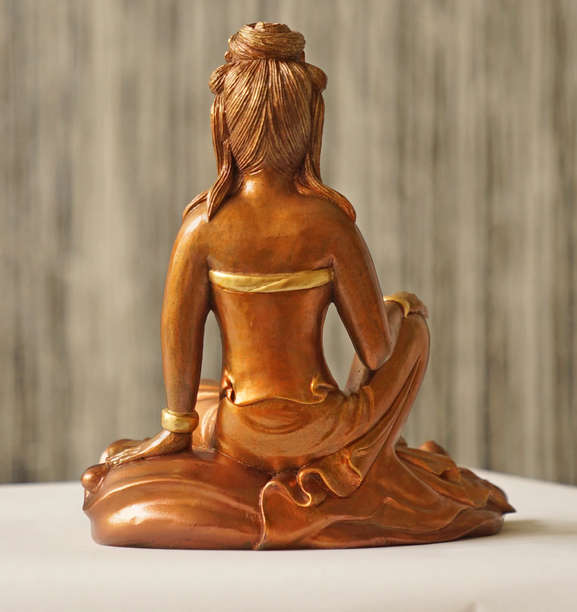 Royal Ease Kwan Yin (bronze finish) - Image 3