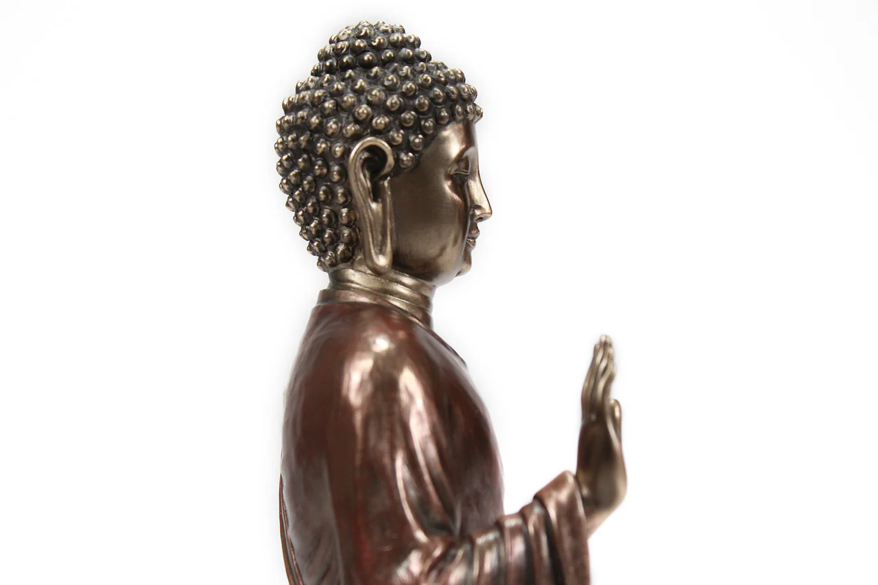 Seated Fearless Shakyamuni Buddha Statue - Image 3