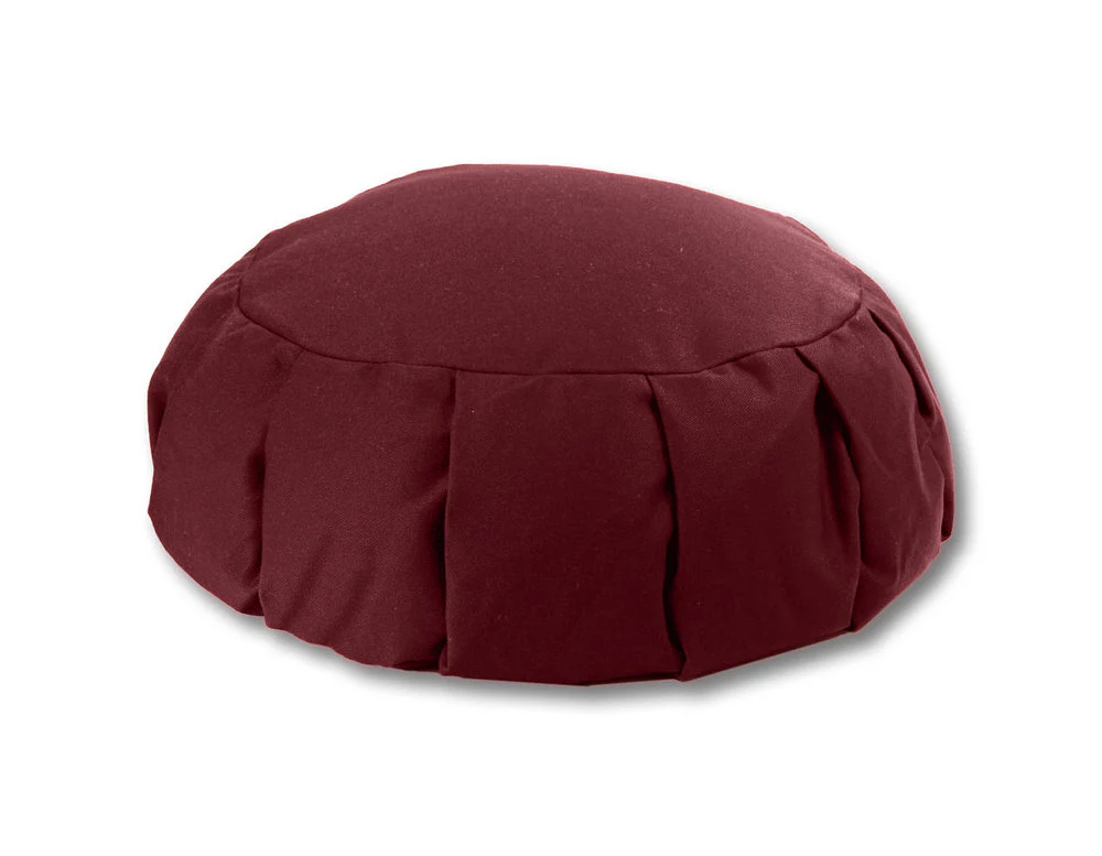 Small Bodhi Seat Buckwheat Zafu Meditation Cushion - Image 3