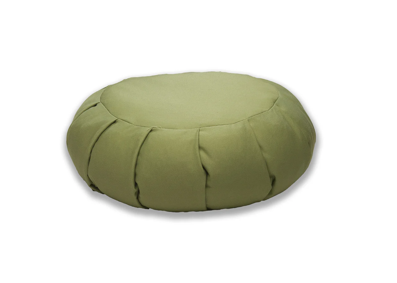 Small Bodhi Seat Buckwheat Zafu Meditation Cushion - Image 4