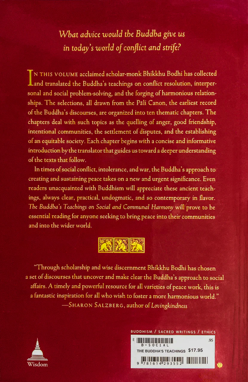 The Buddha's Teachings on Social and Communal Harmony - Image 2