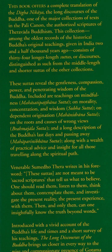 The Long Discourses of the Buddha: A Translation of the Digha Nikaya (The Teachings of the Buddha) - Image 3
