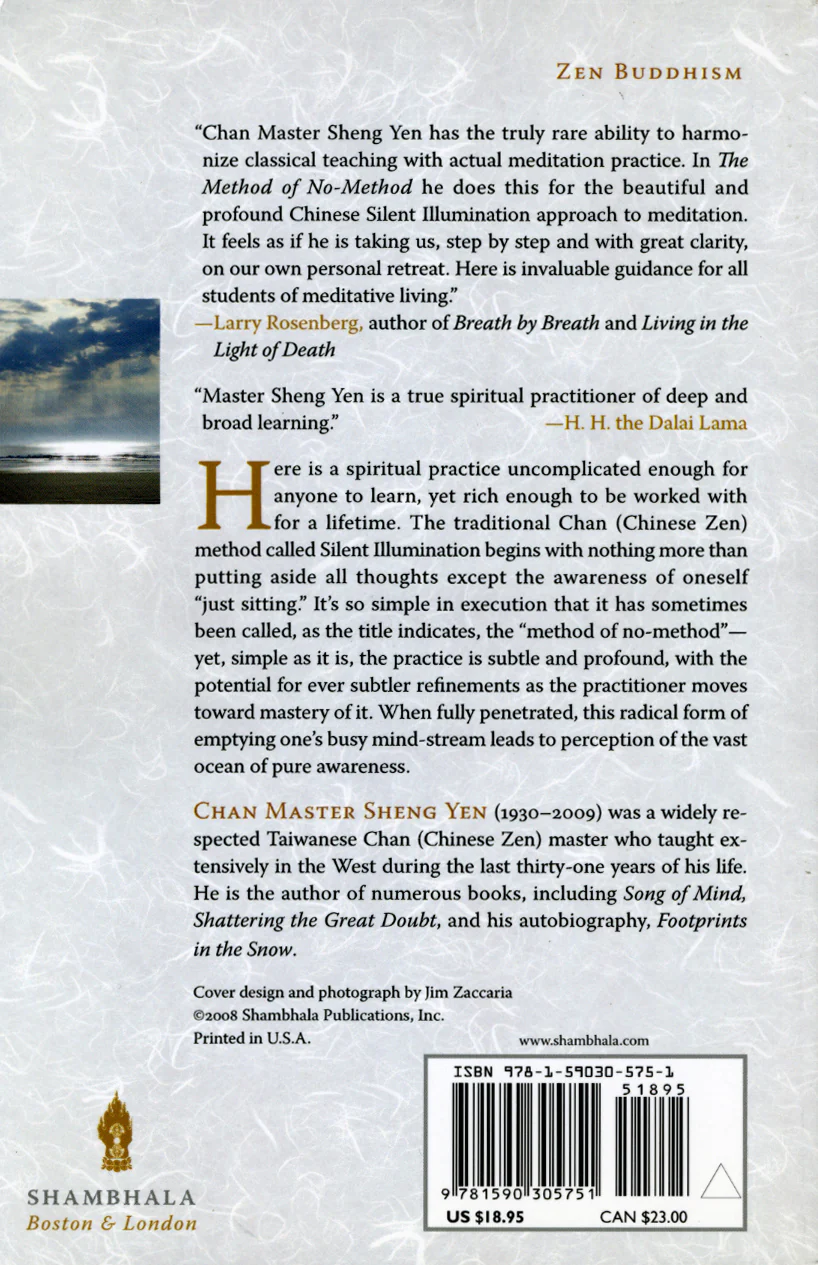 The Method of No-Method: The Chan Practice of Silent Illumination - Image 2