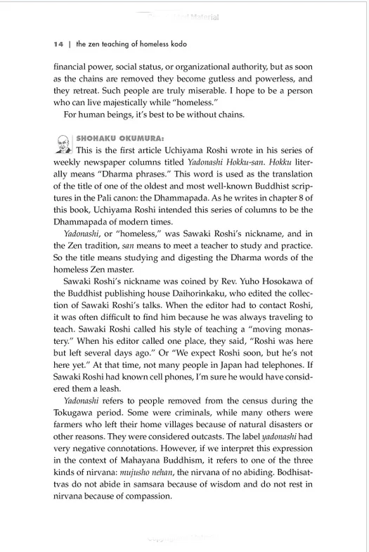 The Zen Teaching of Homeless Kodo By Kosho Uchiyama and Shohaku Okumura - Image 6