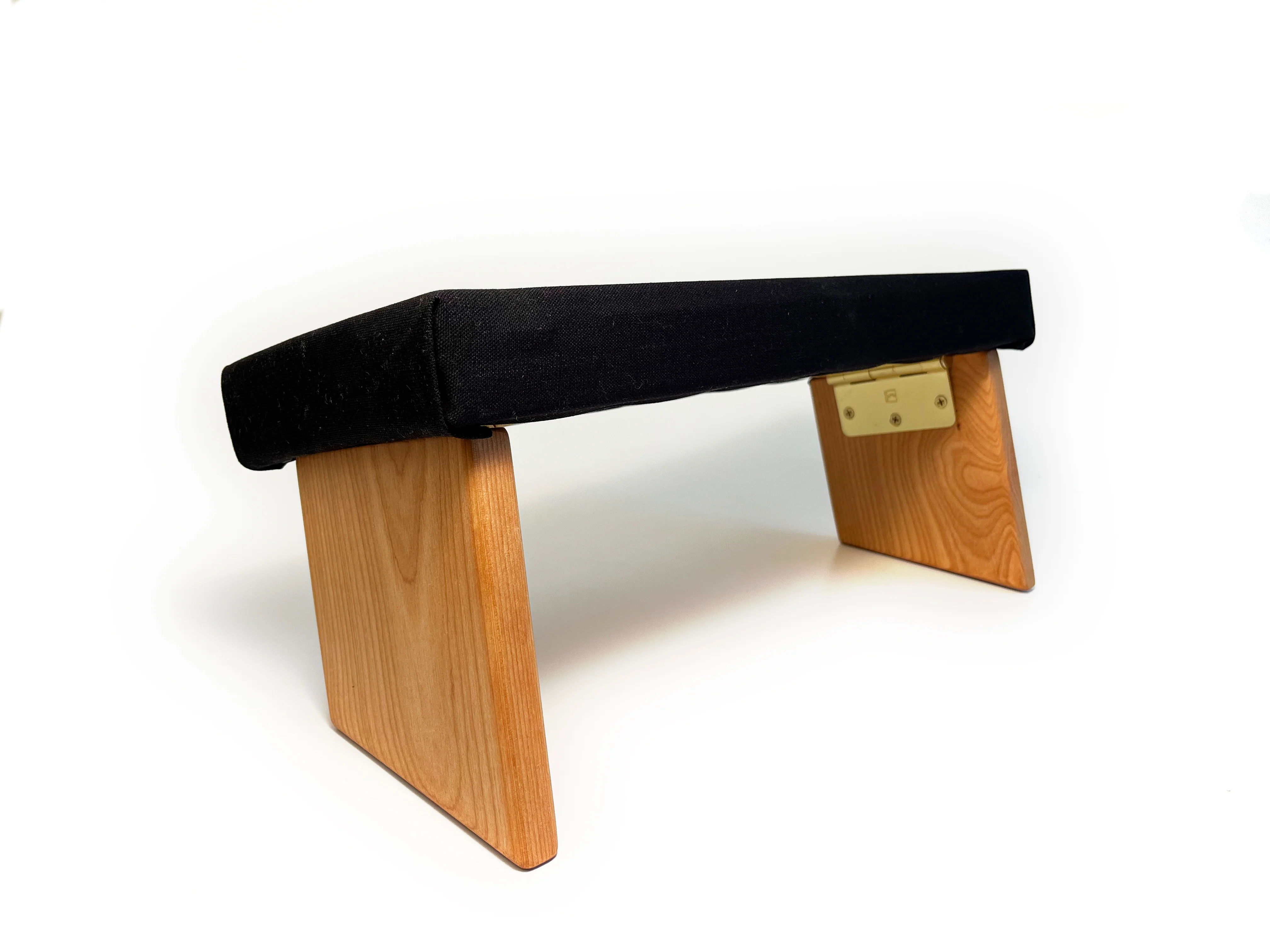 Folding Upholstered Meditation Bench - Image 4