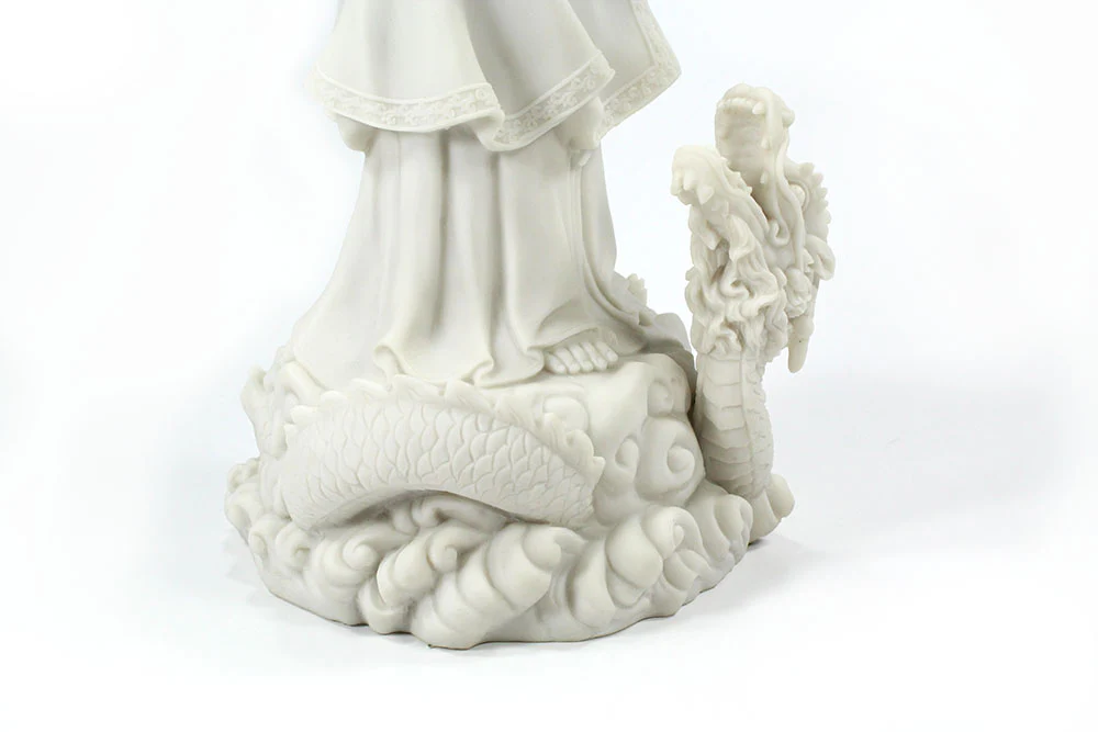 Kannon on Dragon Statue - Image 3