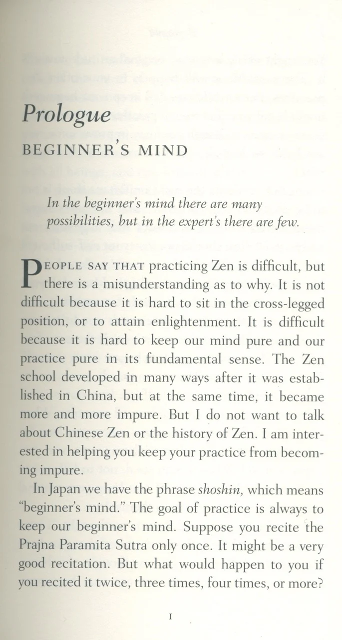 Zen Mind, Beginner's Mind (paperback edition) - Image 4